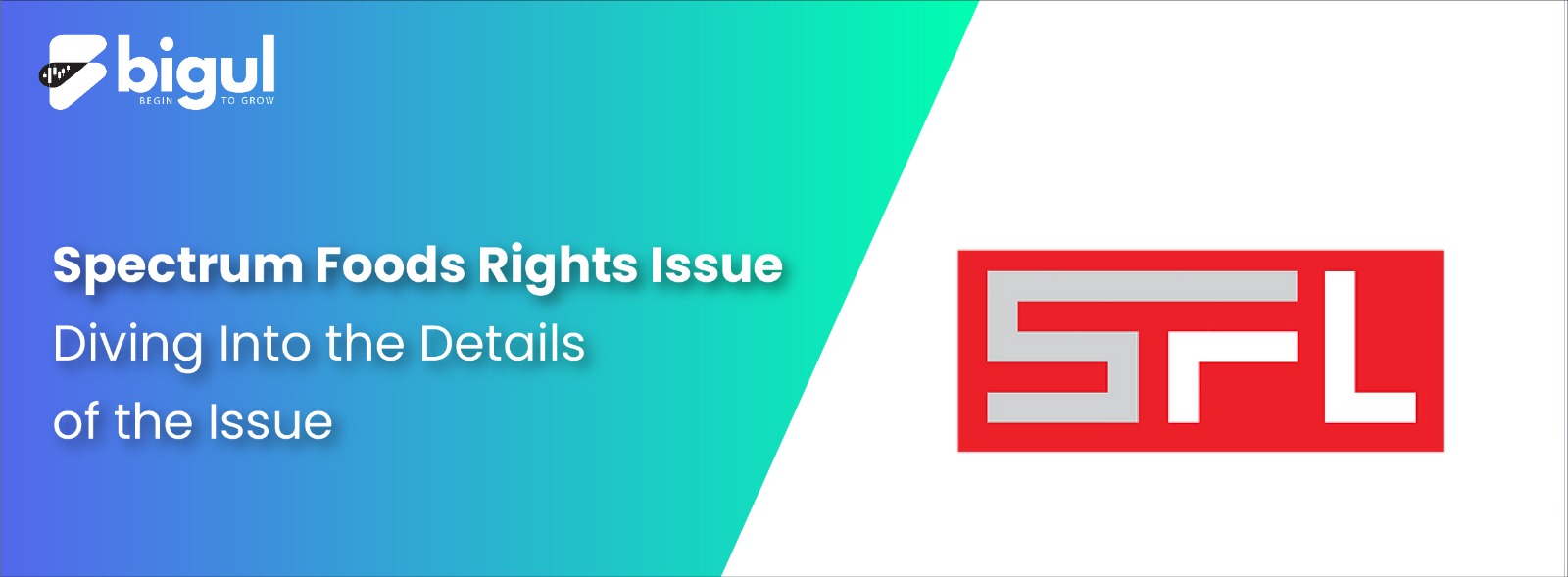 Spectrum Foods Rights Issue: Diving into the Details of the Issue